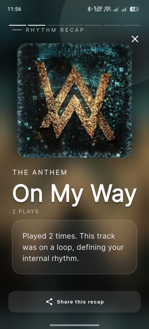 Rhythm App Listening Anthem